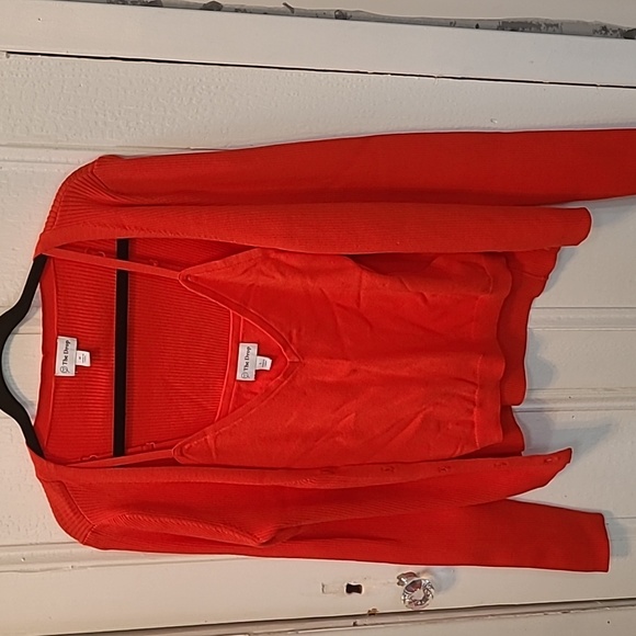 Cardigan and crop tank top Set -Large - Picture 1 of 7